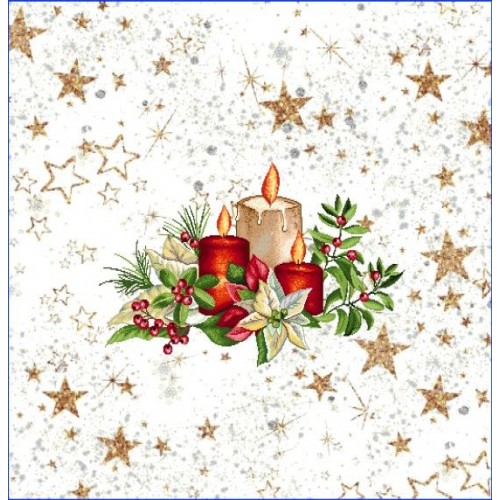 Texicop Gobelínový vianočný obrus Chenille 1270 - Rozmer obrusov: 40x140 cm