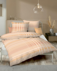 Saténové obliečky Jarin broskyňové 140x200, 70x90