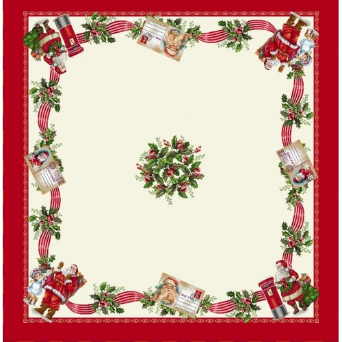 Texicop Gobelínový vianočný obrus Eden 1269 - Rozmer obrusov: 100x100 cm