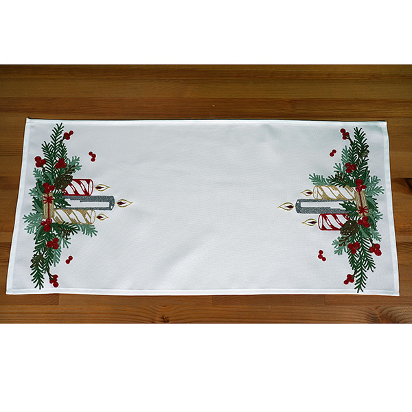 Vianočný obrus Vetvičky - Rozmer obrusov: 40x140 cm