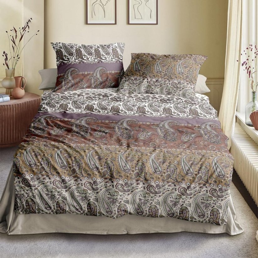 Irisette obliečky bavlnený satén WAVE 8507-61