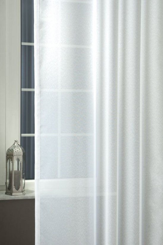Záclona biela štruktúra Gerster - Rozmer materiálu: 300 cm