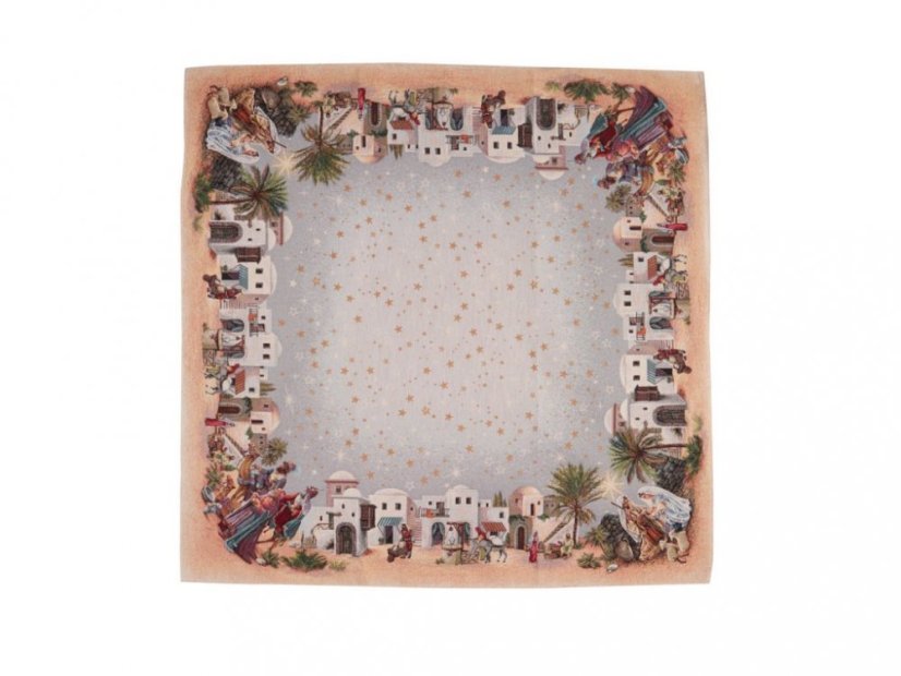 Texicop Gobelínový vianočný obrus Eden 1252 GR - Rozmer obrusov: 40x140 cm